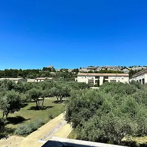 Lou Olivie, Climatise Avec Piscine Aux Pieds Alpilles Appartement